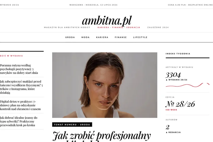 Strona główna portalu ambitna.pl