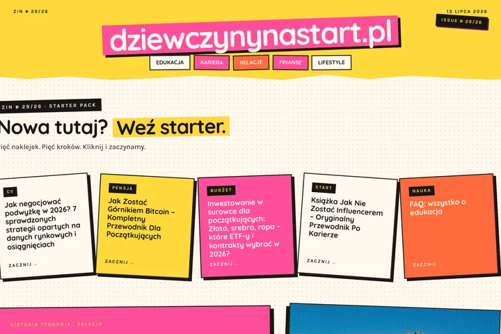 Strona główna portalu dziewczynynastart.pl