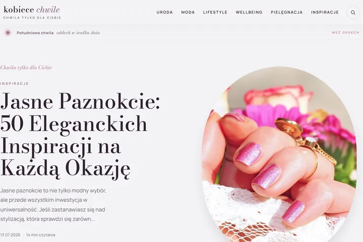 Strona główna portalu kobiecechwile.pl