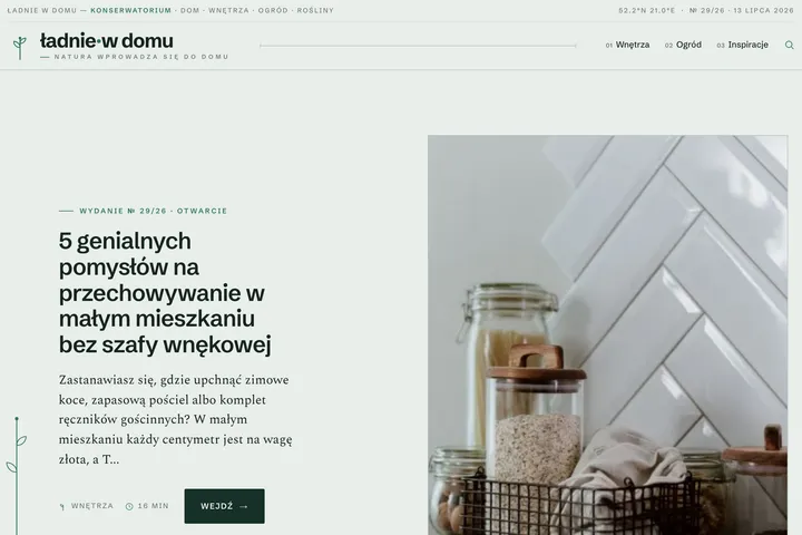 Strona główna portalu ladniewdomu.pl
